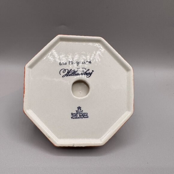 Royal Goedewaagen Williamsburg The Magazine Delt Holland Figurine Americana - Picture 7 of 7